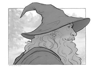 Grey Pilgrim (LOTR fanart)